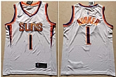 Suns 1 Devin Booker White Nike Swingman Jersey,baseball caps,new era cap wholesale,wholesale hats